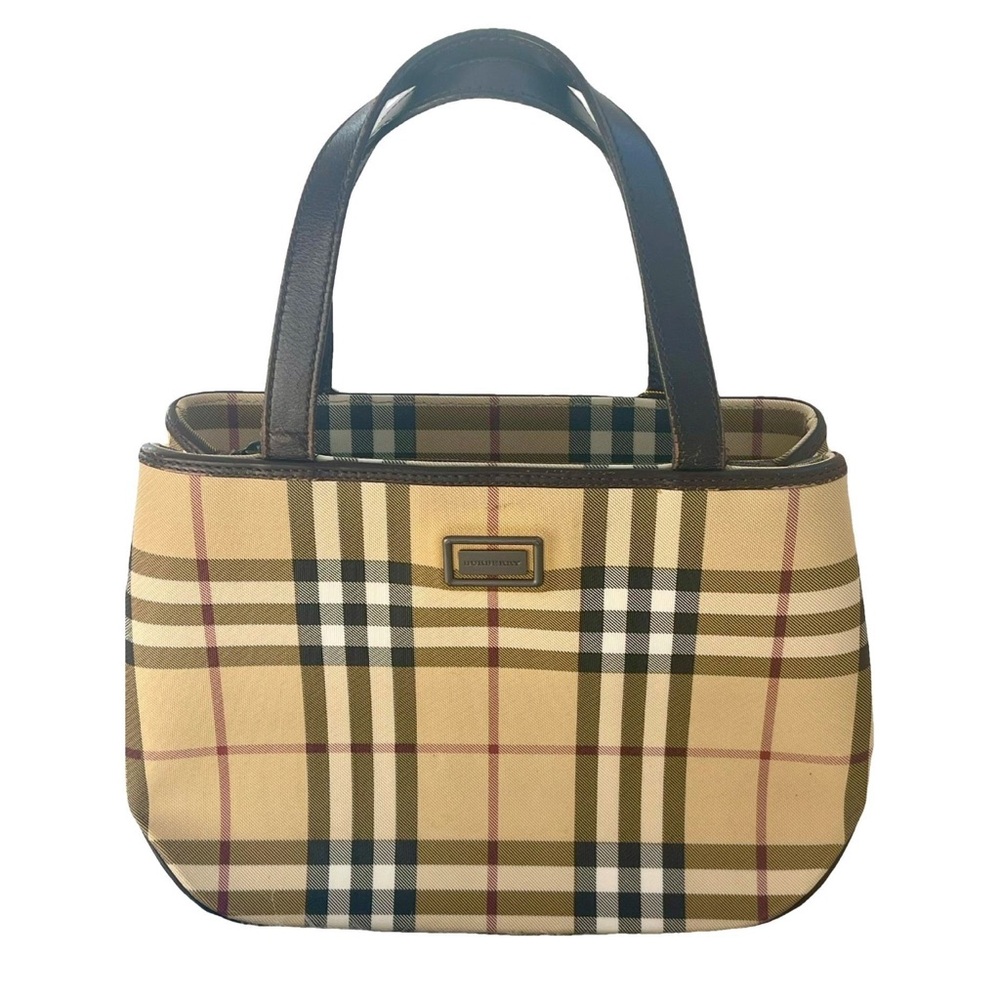 Burberry Three-Compartment Handbag Posh Authenticated